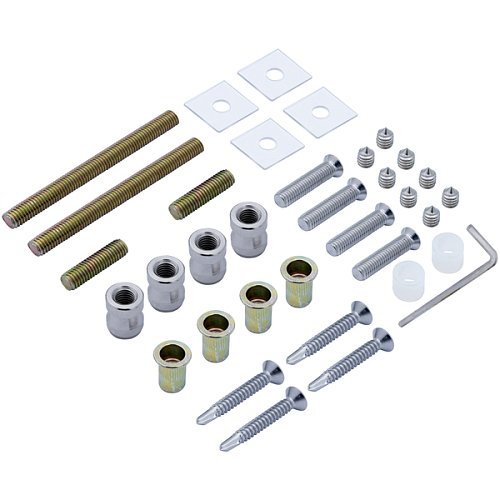 Ручки скоби ABARO Sydney 90° L:1600 X:1400 W:40*20mm SS 304 нерж. сталь (комплект) - Фото №11