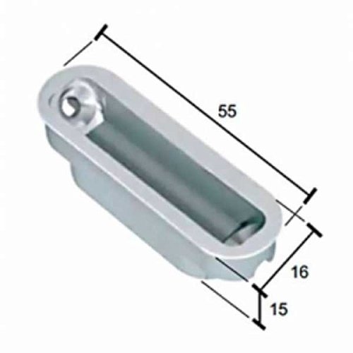 Ответная планка AGB POLARIS латунь - Фото №2
