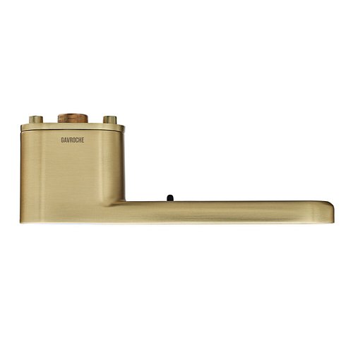 Ручки на розетте GAVROCHE GRclick сатиновое золото/белый - Фото №4