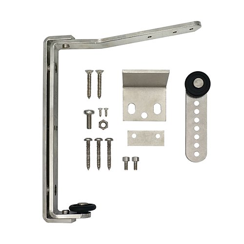 Координатор закривання CISA 07084.11 регульований для двостулкових дверей - Фото №6