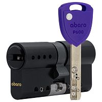 Циліндр ABARO P600 (модульний) 67 (31*36) Bk чорний 5 ключів
