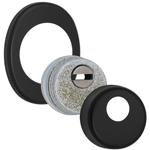 Протектор AZZI FAUSTO Antitubo HB-PATT 25 мм ME50/85X70/NO овальний широкий чорний матовий - Фото №1