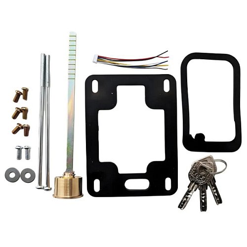 Умный замок PES Gate накладной черный - Фото №6