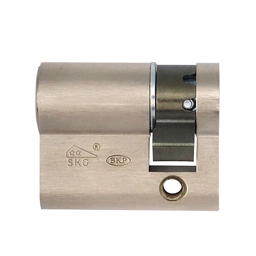 Цилиндр половинка CISA Astral Tekno PRO 40 (30*10) никель матовый 3 ключа - Фото №6