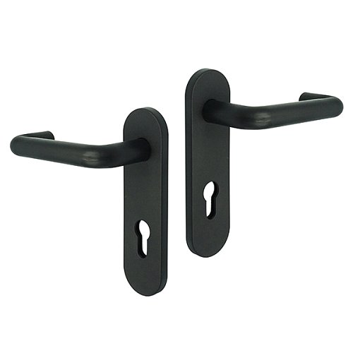 Ручки противопожарные MARVON SP1 нажимная-нажимная черный матовый - Фото №1