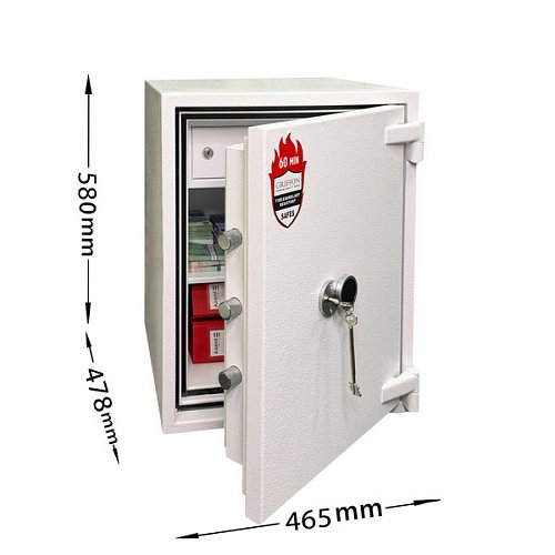 Сейф огнестойкий GRIFFON FRS.57.K WHITE - Фото №9