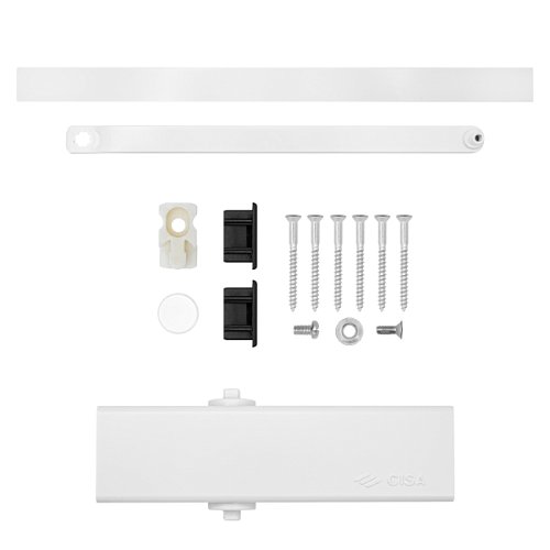 Дотягувач CISA C2010.03.0.45 Professional Plus2 SLD до 60 кг FIRE білий - Фото №6