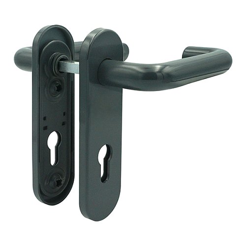 Ручки противопожарные MARVON SP1 нажимная серый глянец - Фото №5