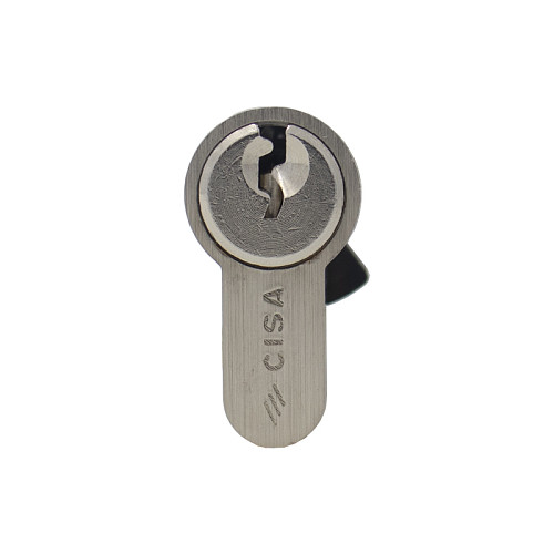 Циліндр CISA C2000 65 (30*35) нікель матовий 3 ключі - Фото №3