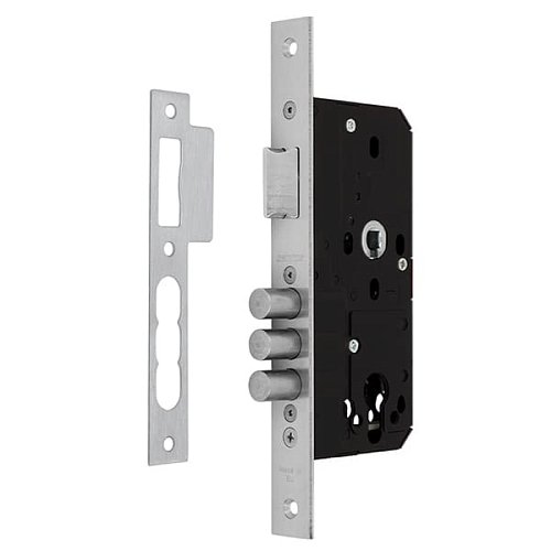 Механизм замка SANTOS 972 (BS55*72мм) матовый хром - Фото №1