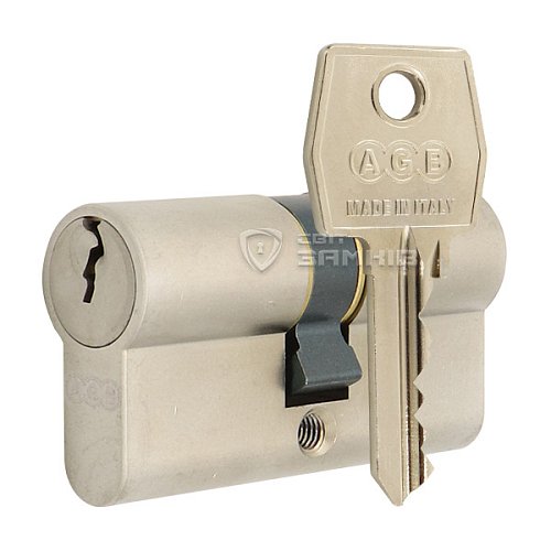 Циліндр AGB MOD 600 60 (30*30) хром матовий - Фото №1