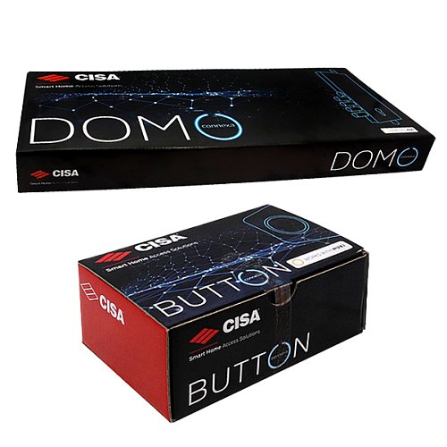Розумний замок CISA DOMO Connexa E6537.28 ел.моторний + кнопка-контроллер CISA Button кругла сіра - Фото №17