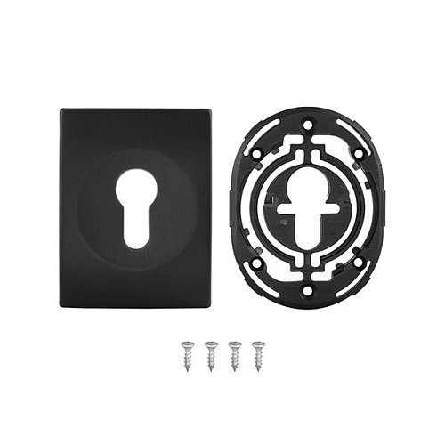 Декоративна накладка DISEC KT3484 Quadry фарба чорна - Фото №3