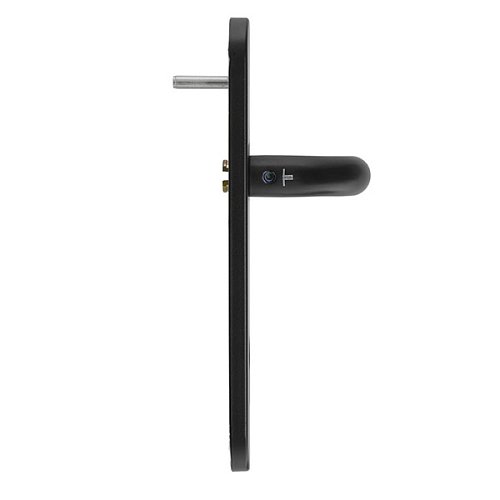 Ручка противопожарная на планке TESA SDF32EXNE 85 мм черная - Фото №3