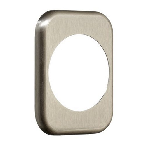 Накладка на протектор AZZI FAUSTO ME50/LINE зовнішня прямокутна 82х62 нікель сатин - Фото №1