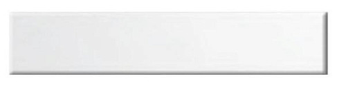 Вставка к ручке Tupai MELODY Vario 142х21,5 белый глянец (половинка) - Фото №1