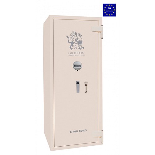 Сейф вогнезламостійкий GRIFFON CLE II.150.T.K.E CREAM - Фото №1