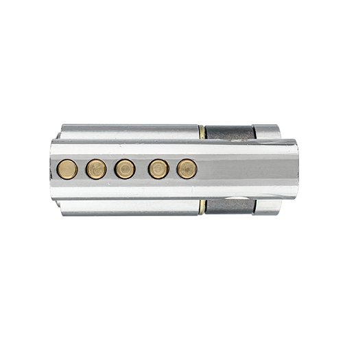 Циліндр половинка TESA TE5 55 (45*10) нікель сатин 3 ключа - Фото №5