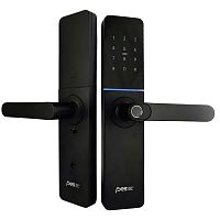 Розумний замок PES Mops накладний чорний