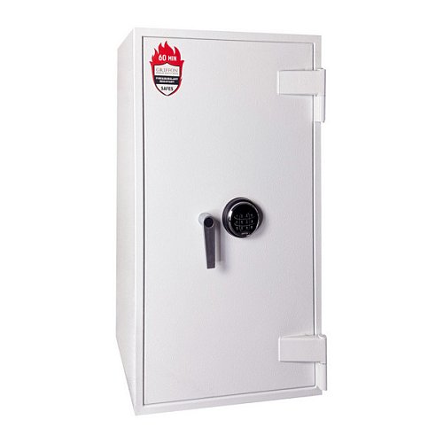Сейф вогнестійкий GRIFFON FRS.90.E WHITE - Фото №1