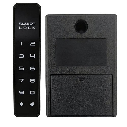 Замок меблевий PES Office 4 електронний кодовий - Фото №2