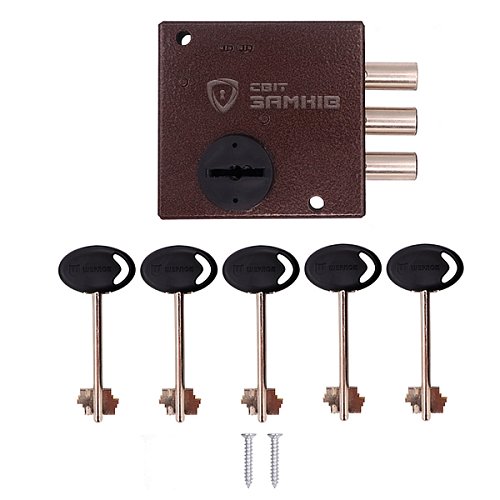 Замок накладной SHERLOCK 04.51 (BS53мм) - Фото №5