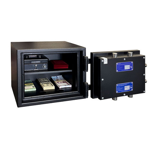 Сейф вогнезламостійкий GRIFFON CL III.32.K BLACK - Фото №4