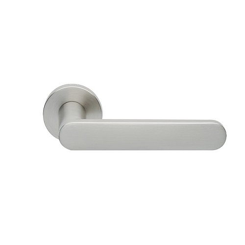 Ручки на розеті ILAVIO 2261 (1055-1112) хром матовий - Фото №2