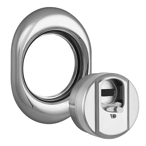 Протектор магнитный DISEC 4GN2MB 25 мм хром полированный - Фото №6