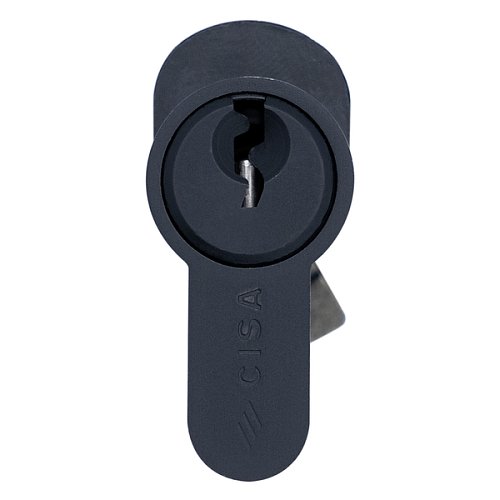 Цилиндр CISA C2000 70T (30*40T) черный - Фото №3