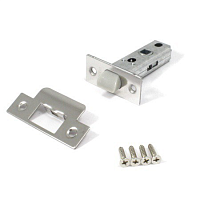 Механизм замка APECS 5400-P (BS45мм) пласт.язычок NIS никель матовый