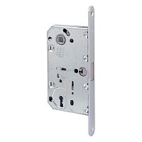 Механизм замка AGB B061015034 Mediana Polaris Patent (BS50*90мм) с ключом матовый хром