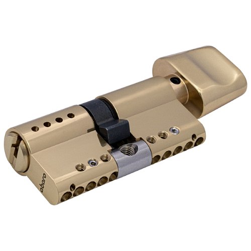 Циліндр ABARO P600 (модульний) 62T (31*31T) G латунь полірована 5 ключів - Фото №5