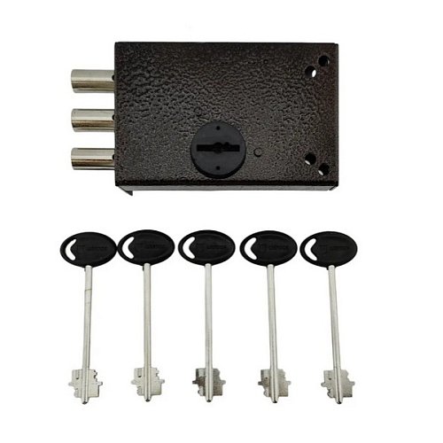 Замок накладний SHERLOCK 02.51-KMA (BS58мм) - Фото №2