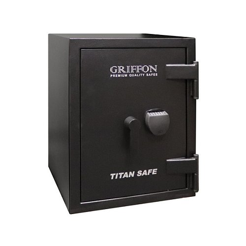 Сейф вогнезламостійкий GRIFFON CL II.68.E BLACK - Фото №1