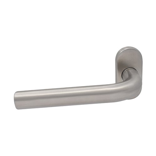 Ручки на розетте ABARO Rimini MM овальная розетта нержавеющая сталь - Фото №3