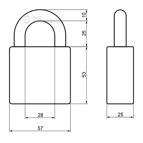 Замок навісний ABLOY PL340 Protec2 (2 ключа) - Фото №6