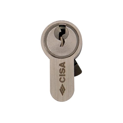 Цилиндр CISA C2000 44 (22*22) никель матовый 5 ключей - Фото №3
