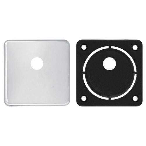 Накладка під шток AZZI FAUSTO MP/QSLIM/CL квадратна хром полірований - Фото №3