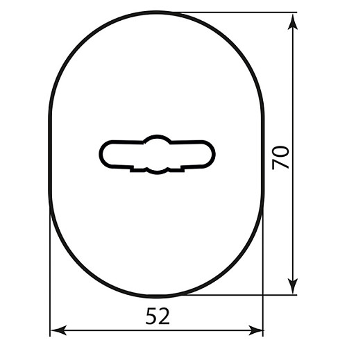 Накладка MOTTURA 95323+95324 бронза - Фото №3