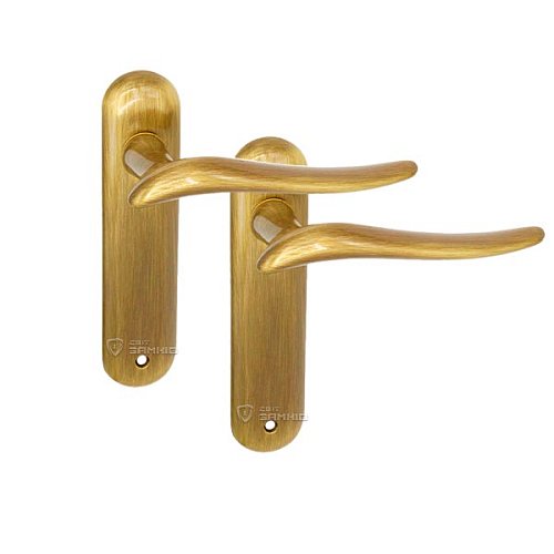 Ручки на планке Гамма к/п б/о OGR бронза - Фото №1