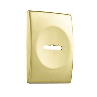 Декоративная накладка DISEC KT3766 Matrix латунь матовая