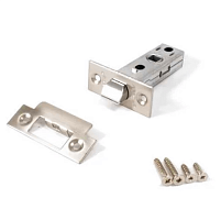 Механизм замка APECS 5400(UA) (BS45мм) металл.язычок NIS никель матовый