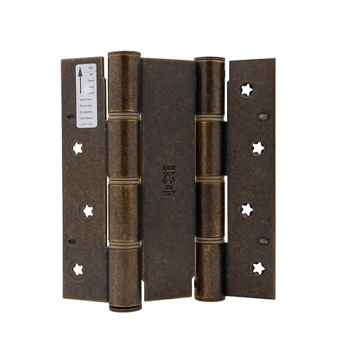 Завіс барний ALDEGHI LUIGI 87OA155-40 155 мм OA антична латунь - Фото №1