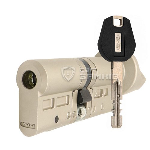 Циліндр TOKOZ Pro400 108T (73H*35T) (H - гартована сторона) нікель матовий - Фото №1