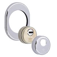 Протектор врезной CISA 06490.00.0.18 хром полированный