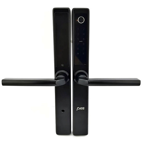 Розумний замок PES Aston накладний чорний - Фото №4