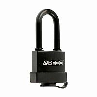 Навесной замок APECS PDR-50-L-55 (3 ключа)