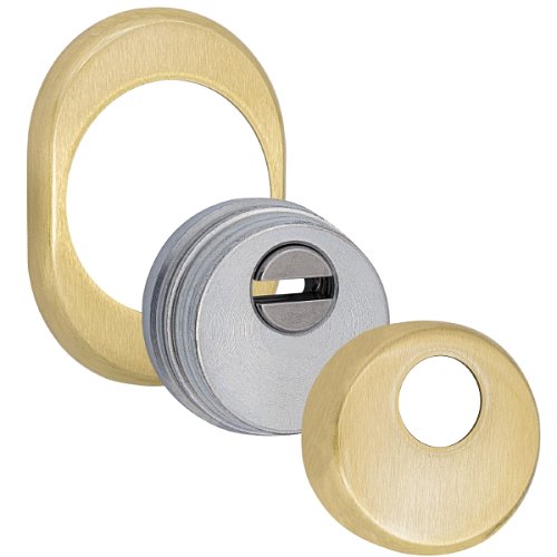 Протектор AZZI FAUSTO Antitubo 25 мм ME50/OS овальний стандарт латунь матова - Фото №1