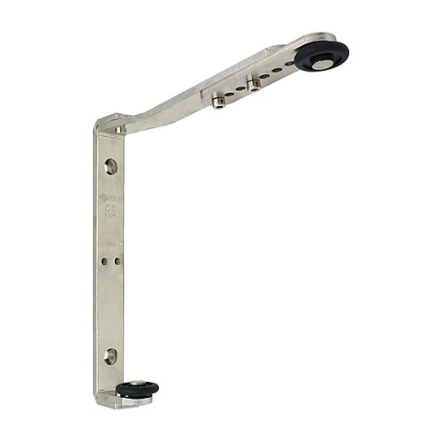 Координатор закривання CISA 07084.11 регульований для двостулкових дверей - Фото №2